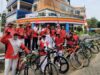 Semangat Merah Putih Warnai Kegiatan Sepeda Santai Club Ario Penangsang di Blora