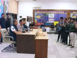 Polres Blora Gelar Konferensi Pers Pemuda di Blora Bunuh Neneknya
