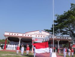 Semarak, Upacara HUT RI ke-80 Tingkat Kecamatan Randublatung di Lapangan Gelora