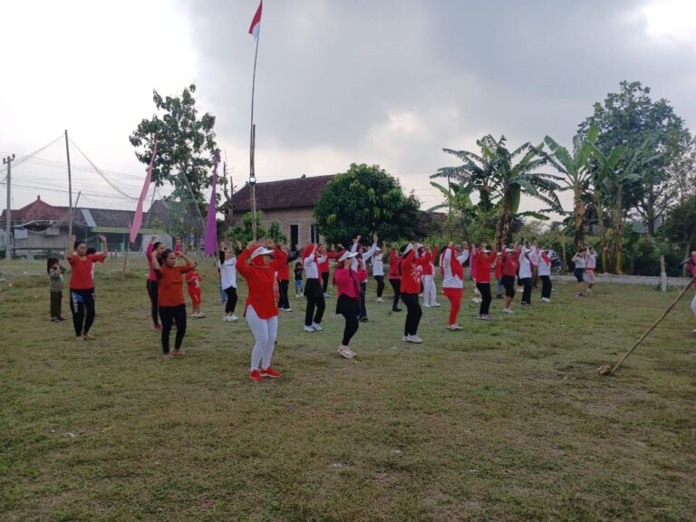 Desa Tlogotuwung Tak Mau Ketinggalan, Semarak HUT ke-80 RI