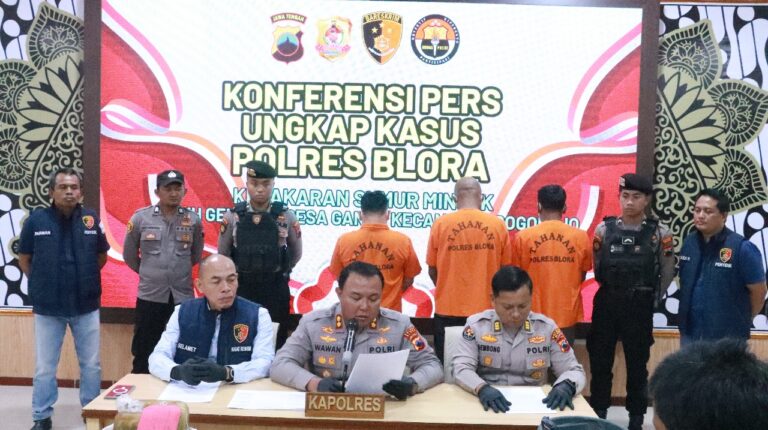 Polres Blora Tetapkan Tiga Tersangka Ledakan Sumur Minyak Ilegal, Empat Orang Tewas