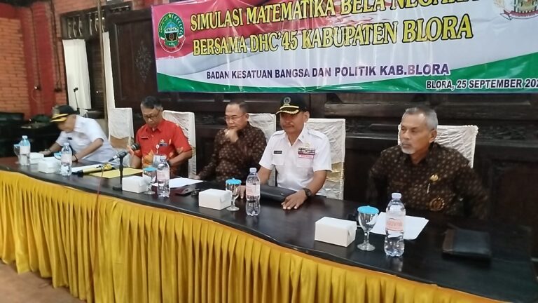 DHC ’45 Blora Gelar Simulasi Matematika Bela Negara untuk Siswa SLTA
