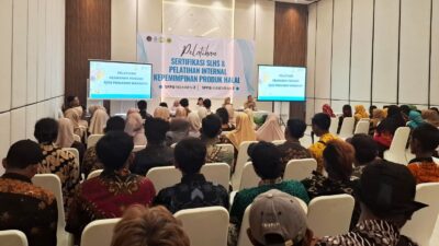 Pelatihan Sertifikasi SLHS dan Kepemimpinan Produk Halal Hadirkan Narasumber dari Dinas Kesehatan Blora