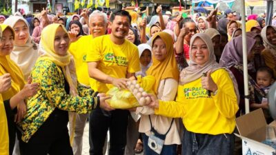 Golkar Blora Rayakan HUT ke-61 dengan Pasar Murah dan Layanan Kesehatan Gratis