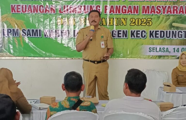 Pelatihan Manajemen Pemasaran dan Keuangan Lumbung Pangan: Wujudkan Kemandirian dan Akuntabilitas Desa