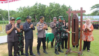 Dandim 0721/Blora Resmi Tutup TMMD Sengkuyung Tahap IV Tahun 2025 di Desa Muraharjo