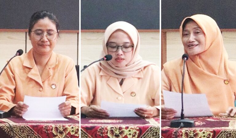 Bangun Budaya Literasi, Ibu-Ibu DWP Dinkominfo Blora Unjuk Keterampilan Baca Berita