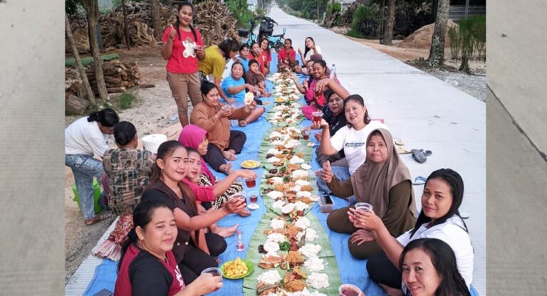 Warga Dukuh Pengkok Gelar Syukuran Jalan Baru Setelah Puluhan Tahun Menanti