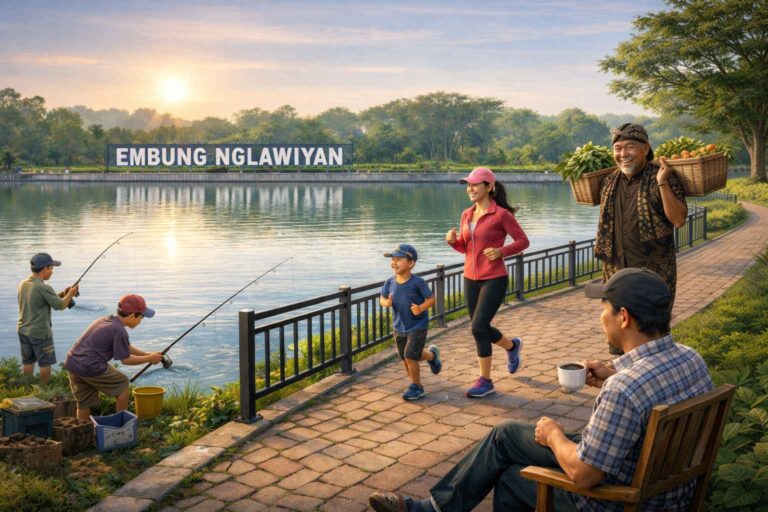 Dari Air yang Ditampung, Harapan yang Mengalir di Embung Nglawiyan