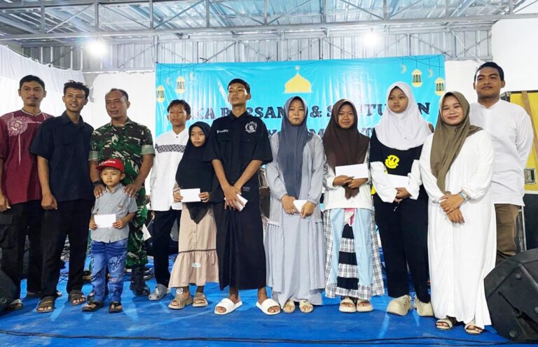 Pengelolola Dapur SPPG di Cepu Menjemput Berkah Ramadan Lewat Senyum Anak Yatim