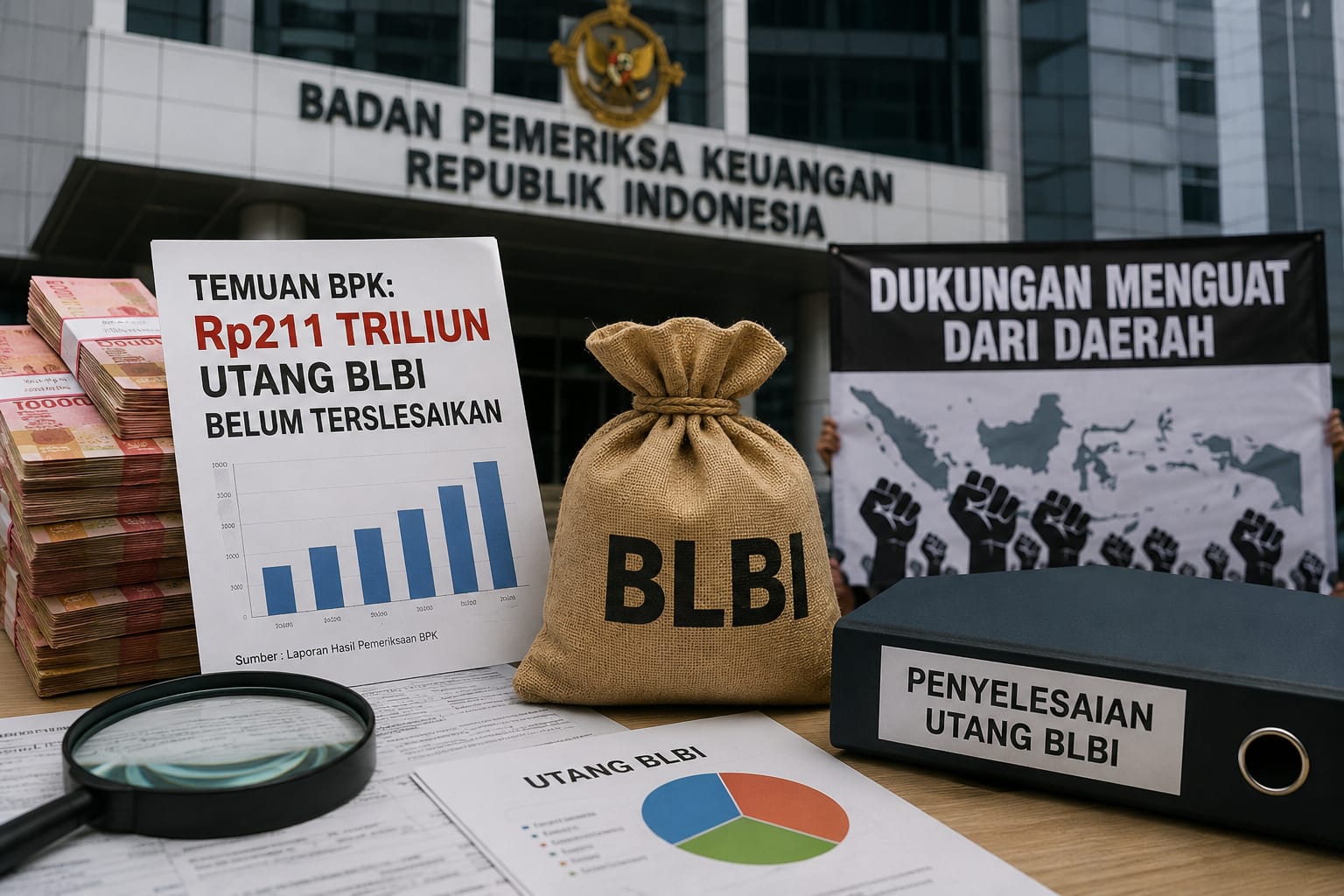 Temuan BPK: Rp 211 Triliun Utang BLBI Belum Terselesaikan, Dukungan Penuntasan Menguat dari Daerah