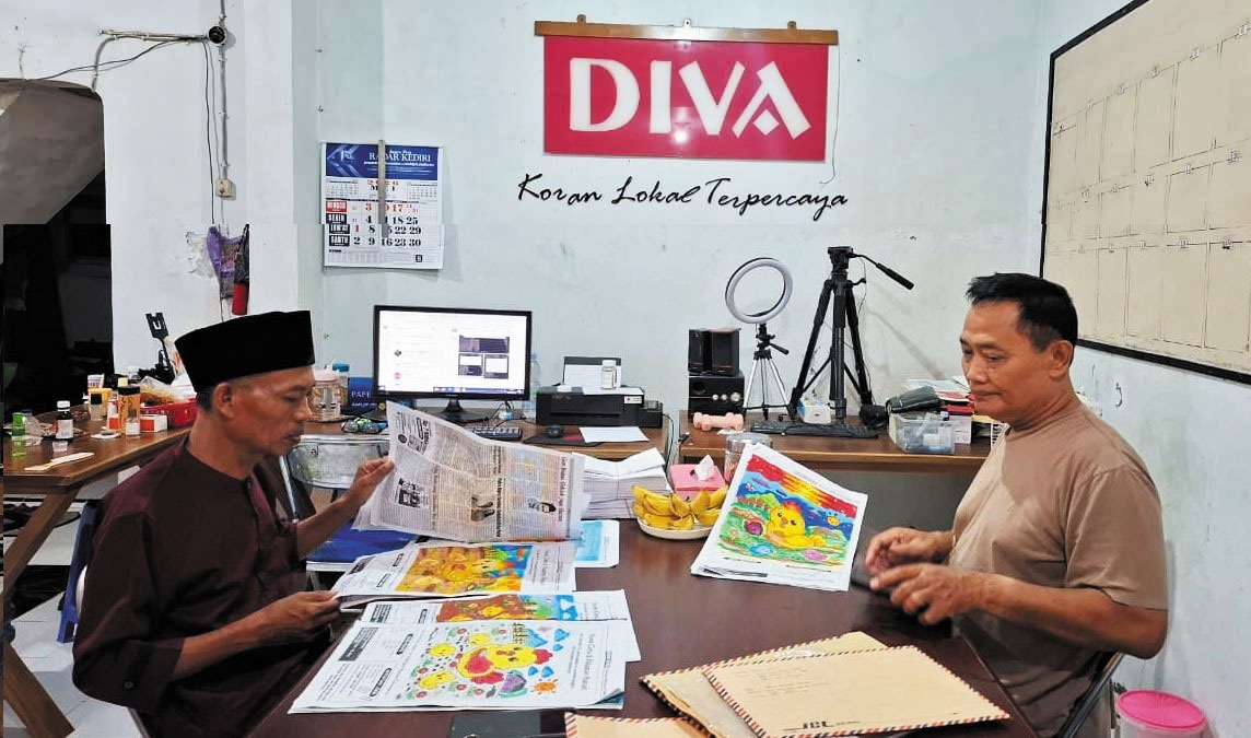 Lomba Mewarnai Koran Diva Disambut Antusias Anak-anak TK se-Blora