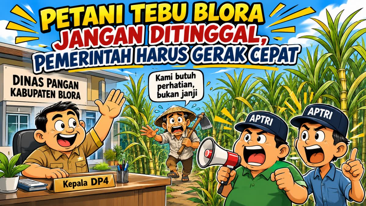 Petani Tebu Blora di Ambang Tumbang, APTRI Desak Pemerintah Bergerak Cepat